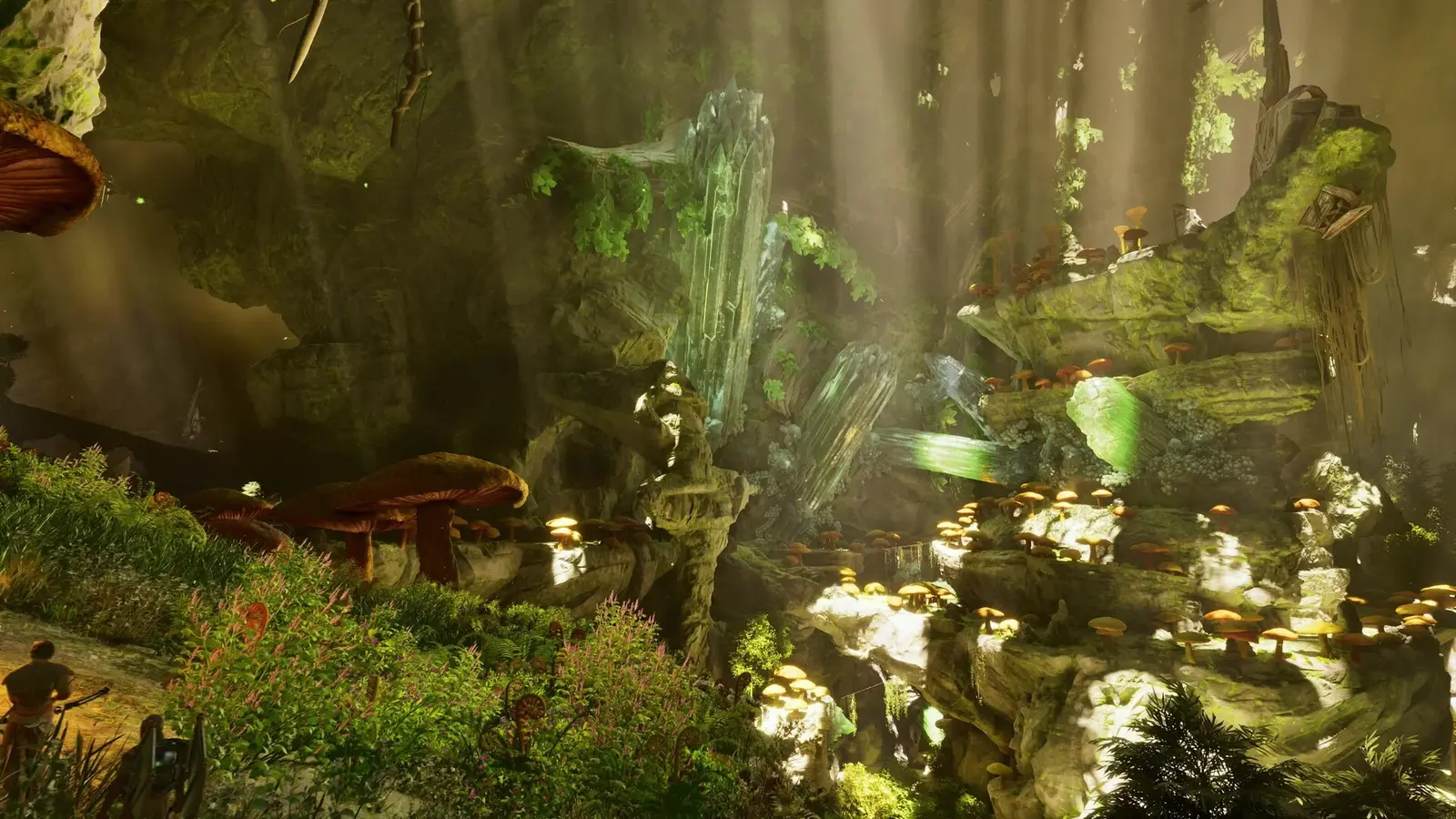 Aberration — Zone verte et lacs
