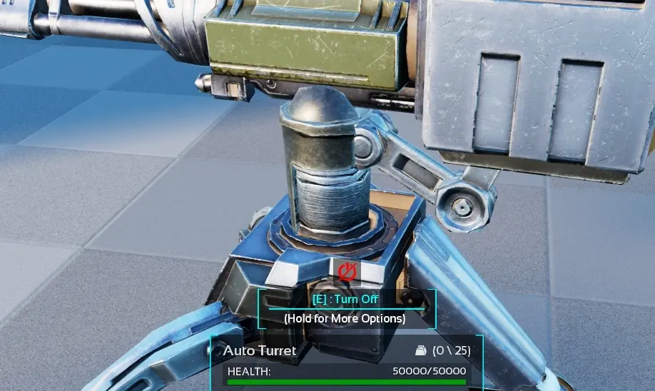 Tourelle automatique dans ARK