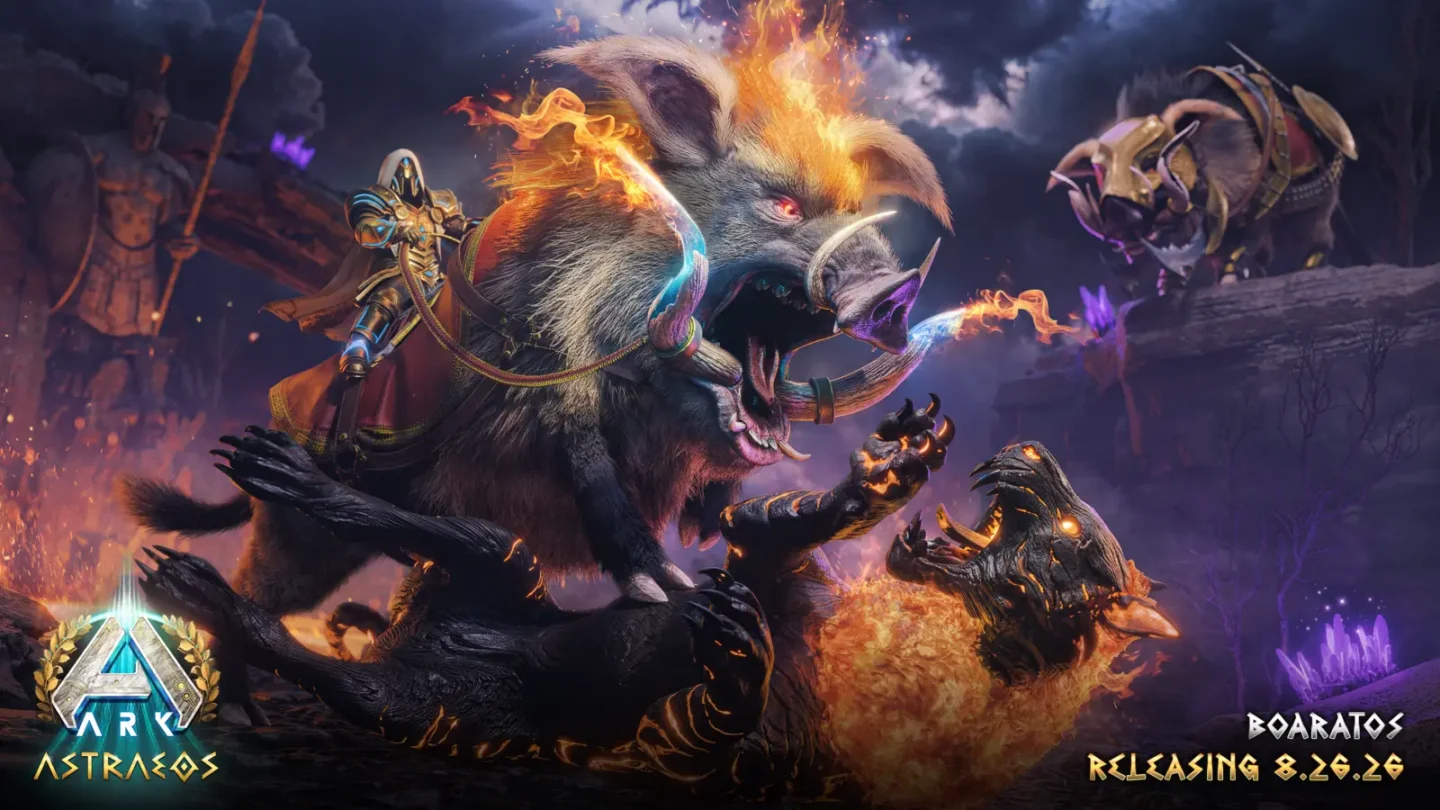 Mise à jour Astraeos avec le Boaratos dans ARK Survival Ascended